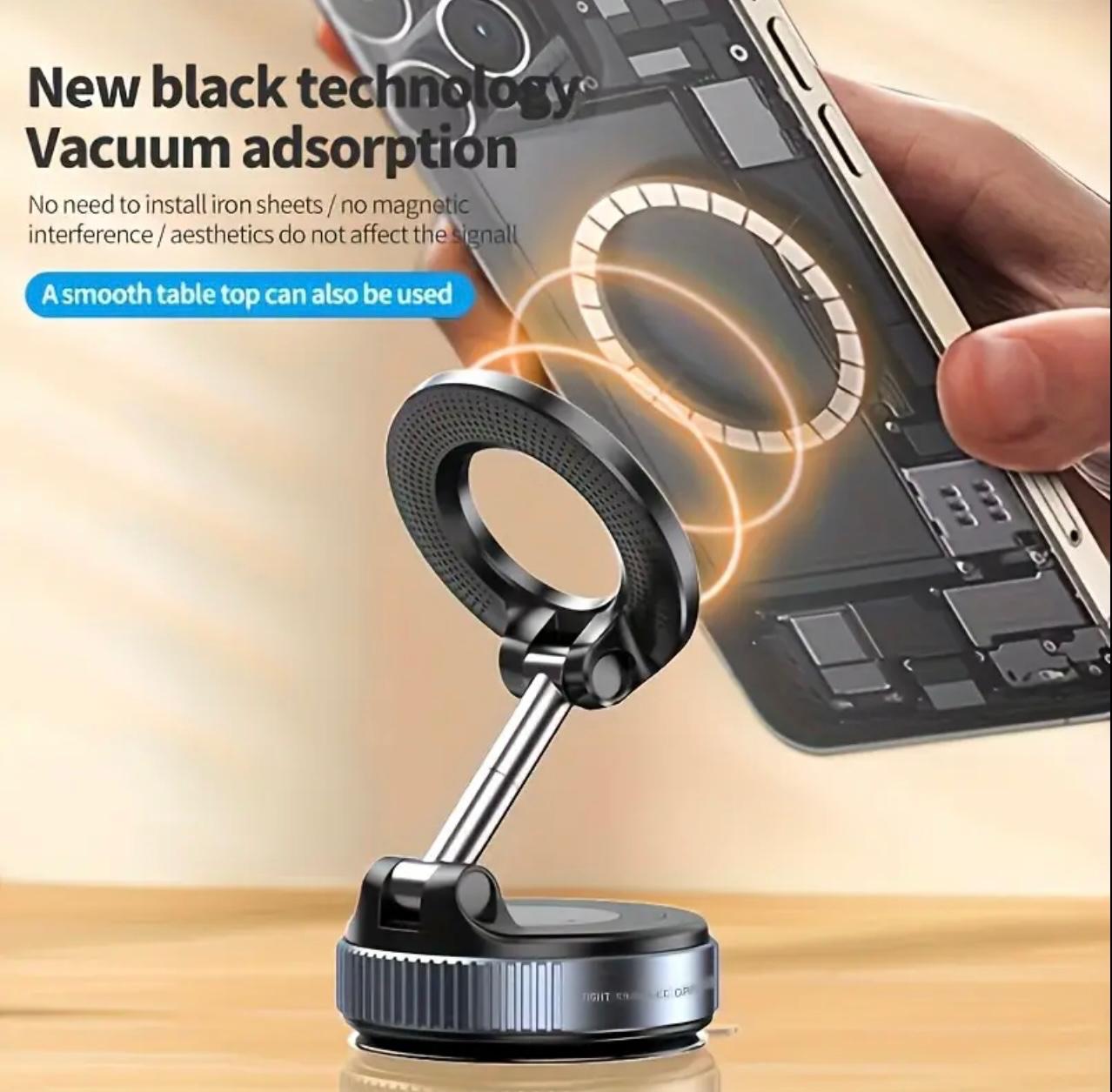 Powerful Magnetic Car Phone Holder – 360° Adjustable Mount