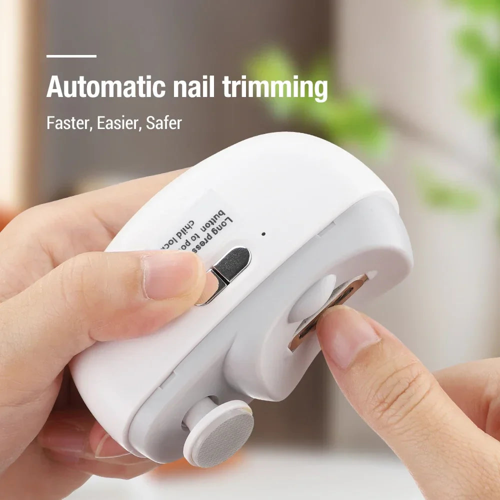 Electric Nail Clipper and Grinder 2-in-1 Multifunctional Tool