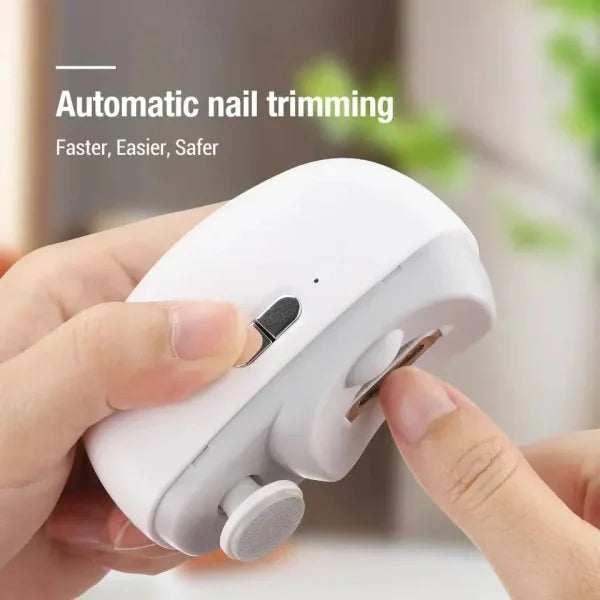 Electric Nail Clipper and Grinder 2-in-1 Multifunctional Tool